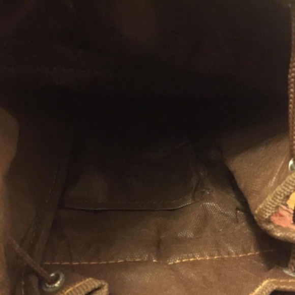 Vintage Retro Hand Wooden backpack